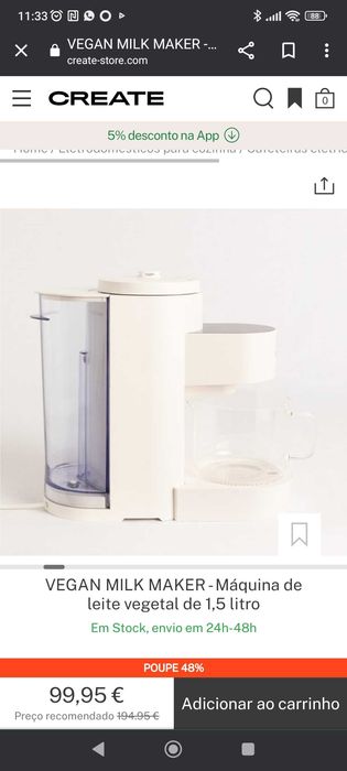 Vegan Mill maker create - como nova64287091979906123