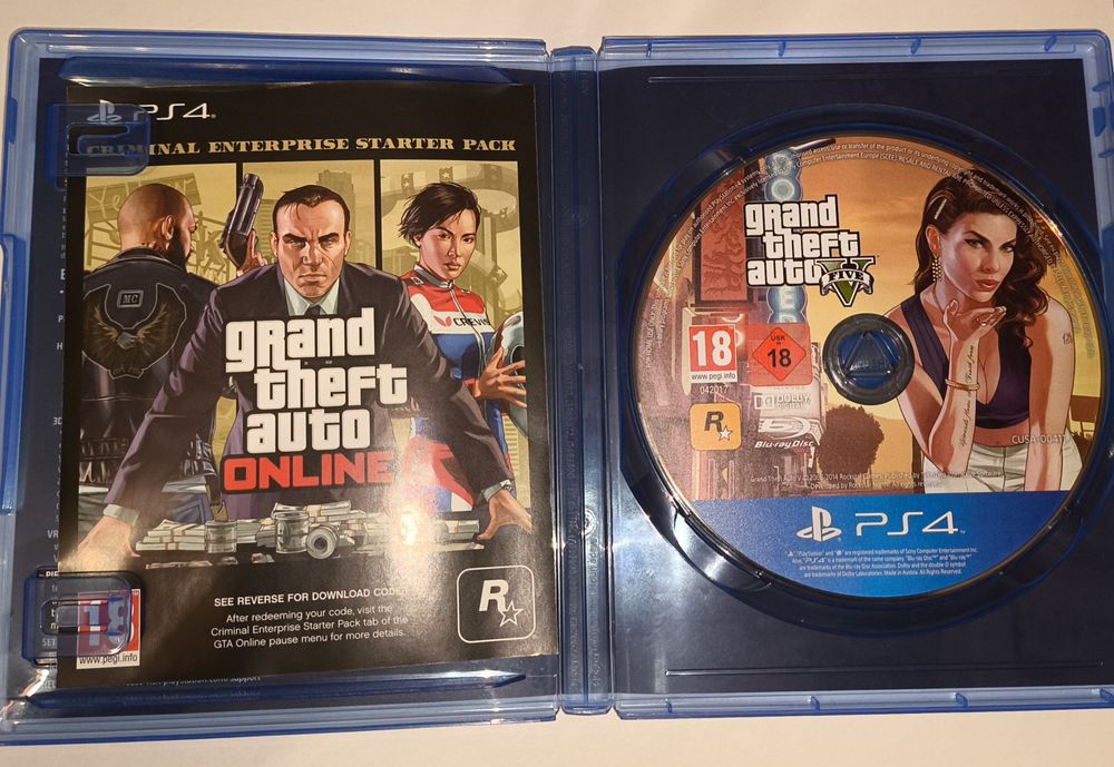 Гра на PlayStation 4 GTA v