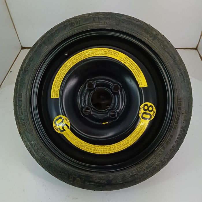 Koło dojazdowe Dojazdówka 14 4x100 VW Polo, Seat Ibiza 105/70R14 (B2767)