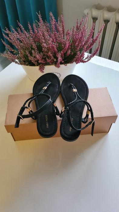 Eleganckie sandały, damskie Anna Field Czarne rozmiar 39