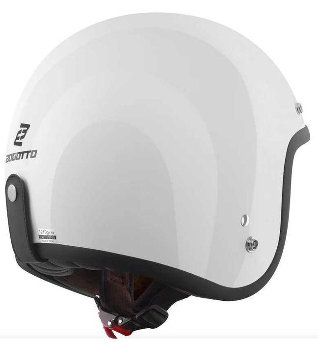 Capacete Jet Branco Bogotto H541