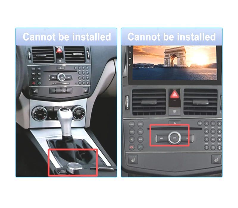 RÁDIO GPS ANDROID 13 MERCEDES CLASSE C W204 / S204 07-10