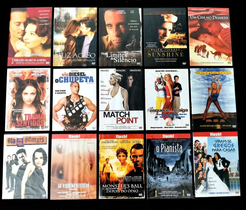 Filmes em DVD - diversos