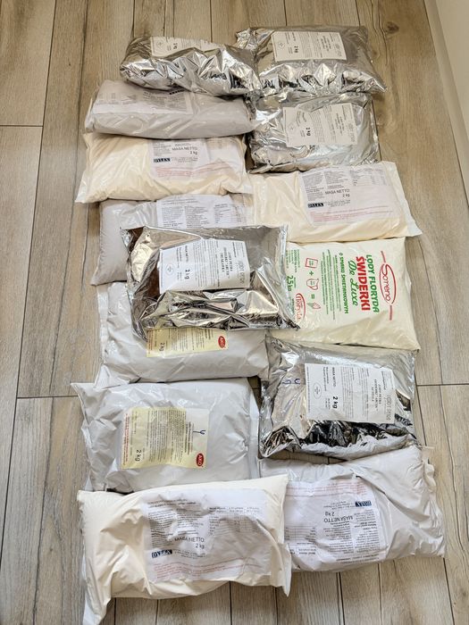 Masy lodowe świderki (800 zl) Masa gofrowa gratis