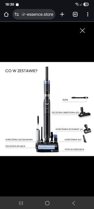 Bezprzewodowy 7w1, Air Essence