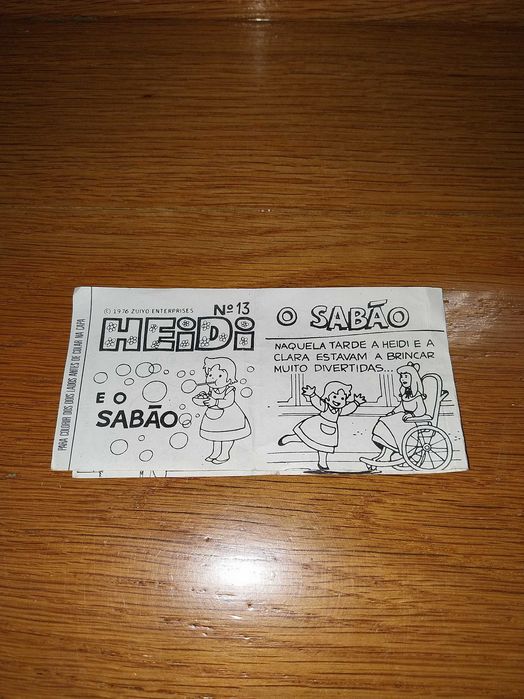 Heidi - Cromo pastilhas Elásticas Gigantes