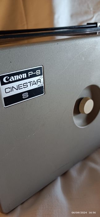 Máquina-CANON P8 para projectar filmes de 8mm