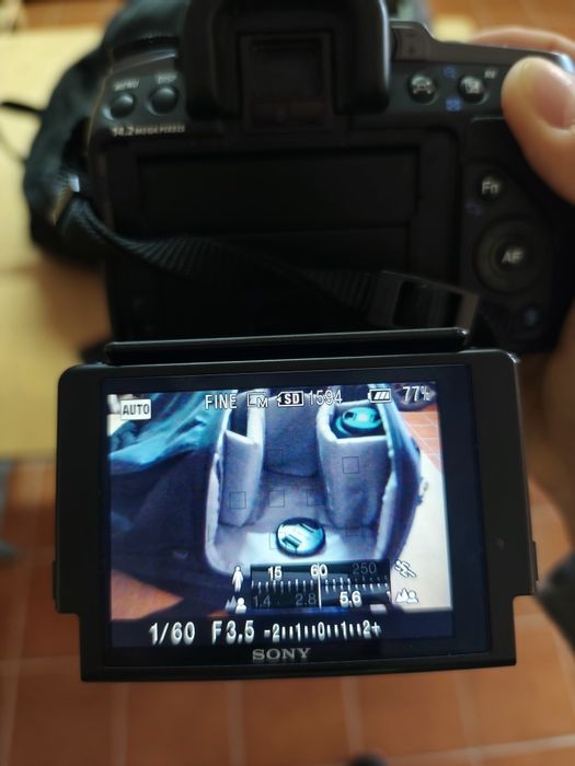 Conjunto Sony Alfa 550