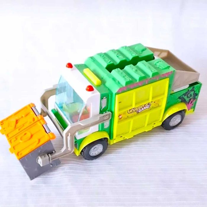 Яскравий великий, іграшковий сміттєвоз The Grossery Gang Muck Chuck.