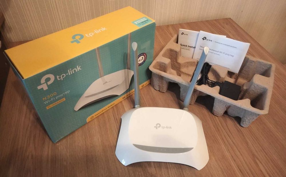 Роутер TP-Link N300 TL-WR840N Wi-Fi маршрутизатор