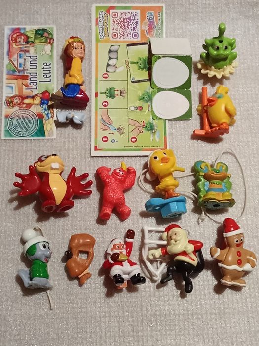Продам киндер игрушки из Рождественских, Новогодних и Пасхальных серий