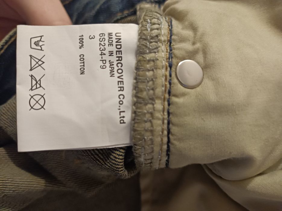 Jeansy Undercover 68s Silver Yarn