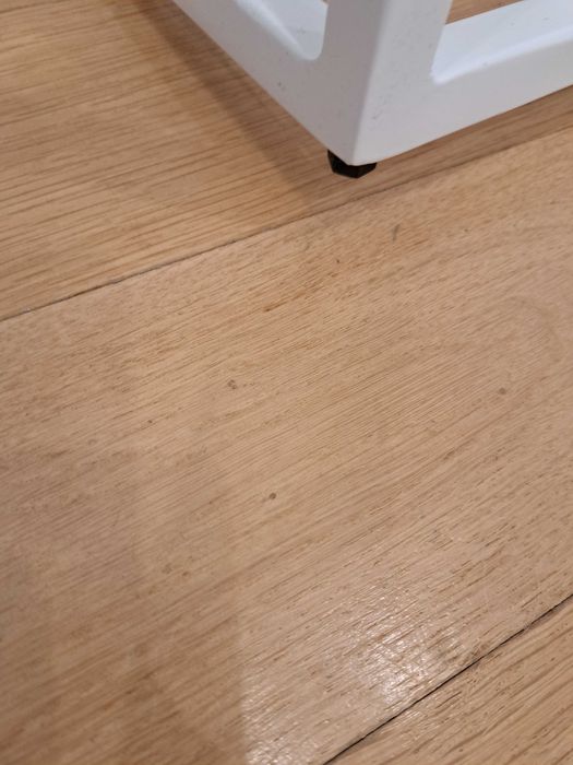 Konsola do przedpokoju biały połysk toaletka