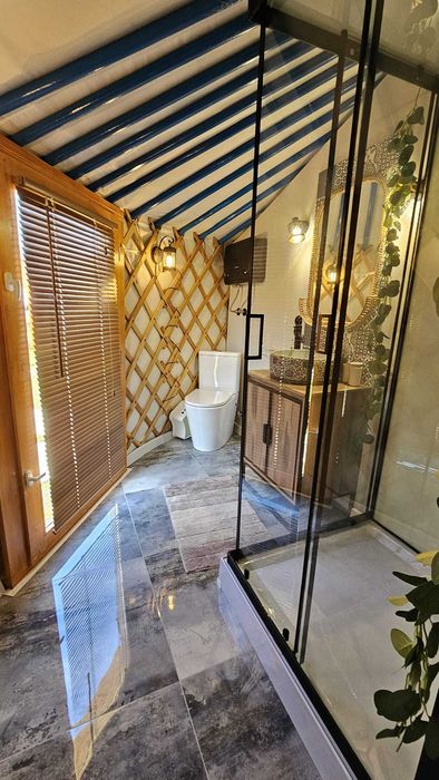 Domki letniskowe ZALEW SULEJOWSKI /JURTA/ Glamping - 5 os. Panieński, Komunia