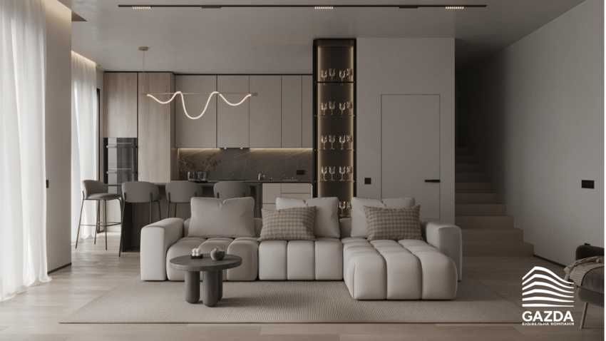 Сучасний таунхаус з власною земельною ділянкою в ТХ "ДЖЕРЕЛЬНА" - DZ 2