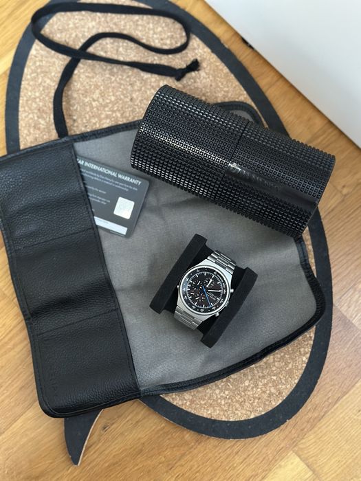 Dan Henry 1972 MAVERICK chronograph silver