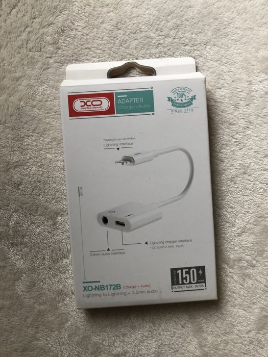 Перехідник XO NB-R172A lightning/audio