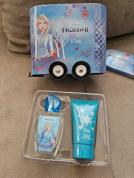 Frozen Disney Elsa II 2 zestaw perfumy woda toaletowa żel pod prysznic