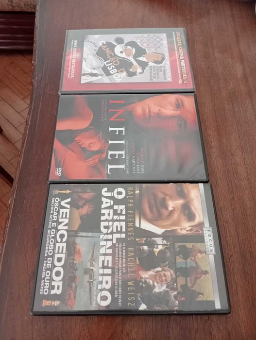 Lote de DVD'S - filmes, música e série