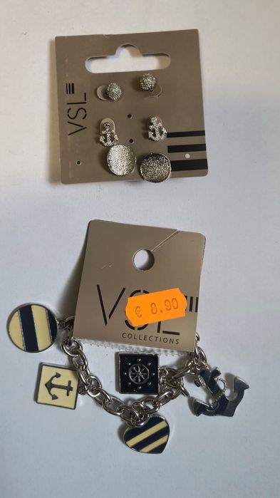 Zestawy biżuteri kolczyki +bransoletka lub pierścionek