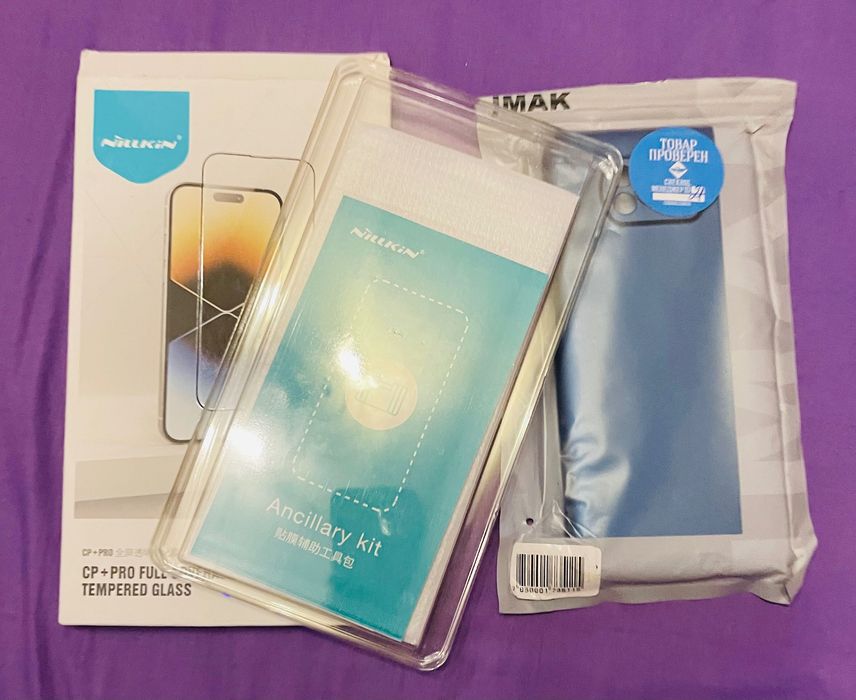 Стекло и накладка на Poco X3 pro и силиконовый чехол на Poco F3 pro