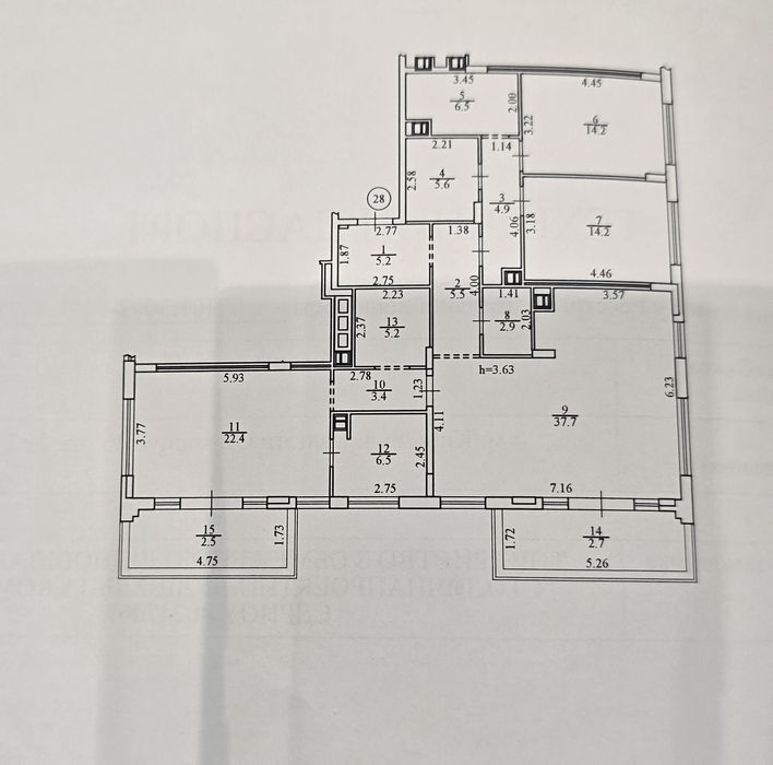 3-rooms apartment apartment by the address st. Ul Salyutnaya (area 139,4 m²) - Atlanta.ua - photo 4