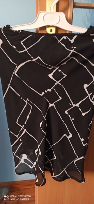 Spódnica  biała brąz 38 40 42