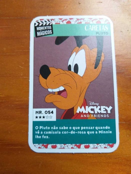 Cartas Momentos mágicos com a Disney