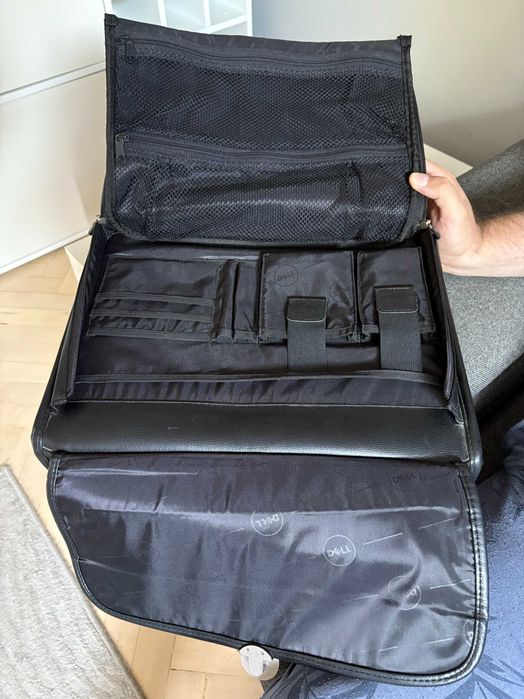 Skórzana torba na laptopa DELL