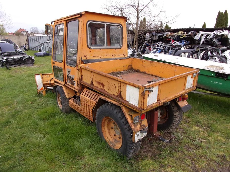 BOSCHUNG CityTrac 40 mini pług kiper SPRAWNY