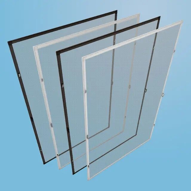 ВНУТРЕННЯЯ МОСКИТНАЯ СЕТКА

Устанавливается внутри окна с помощью Z-об