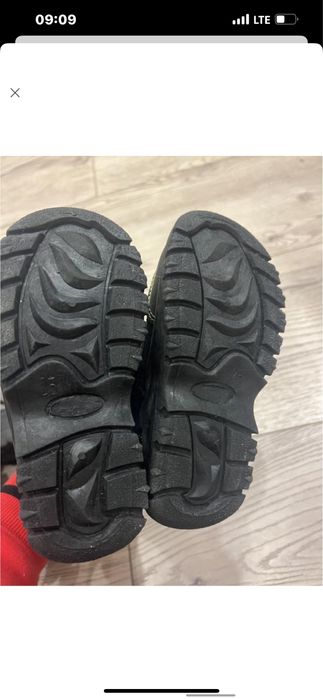 Теплющі Зимові чоботи спожки  19 см по устілці