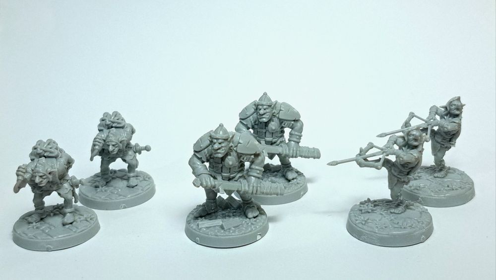 Zestaw 6 figurek/miniatur "Gobliny" do D&D
