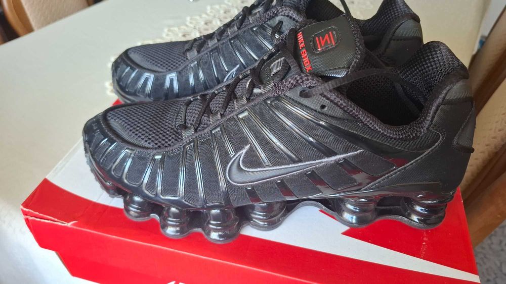 nike shox tl czarne