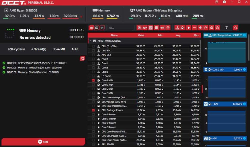ddr4 8gb 2x4 2400mhz