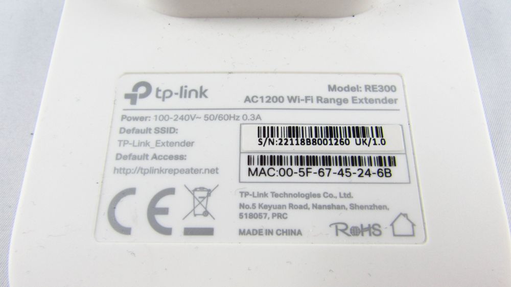 TP-LINK - RE300 Wzmacniacz sieci bezprzewodowej AC1200