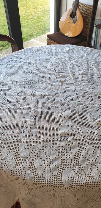 Colcha de cama croché  2,30×2,30m