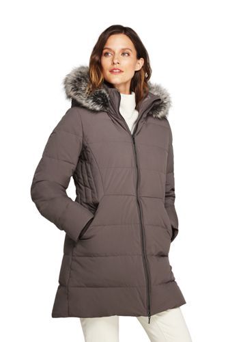 Женский пуховик Lands ’End и плащ женский (3в1) Uniqlo размеры XS