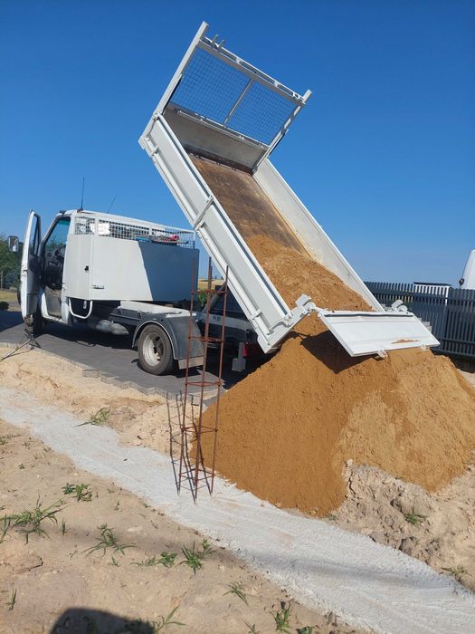 Transport bus wywrotka 3.5t i usługi minikoparka