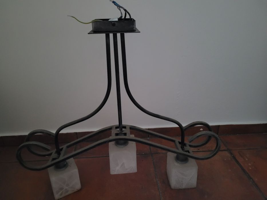 Lampa i 2 kinkiety komplet