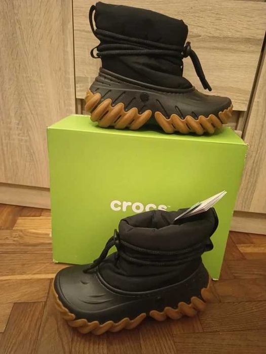 crocs echo boot termiczne śniegowce buty zimowe unisex 38/39 24cm
