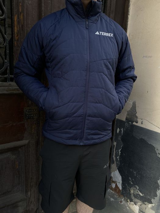 Чоловіча куртка Adidas Terrex синя весняна на кожен день оригінал нова