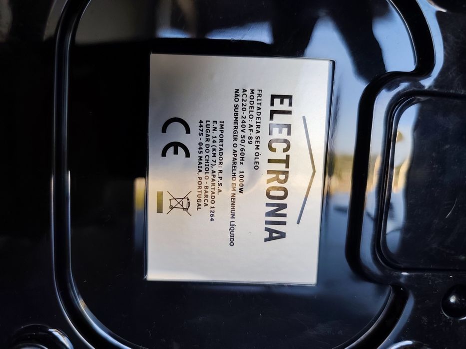 Airfry Electronia 1.5LT como nova