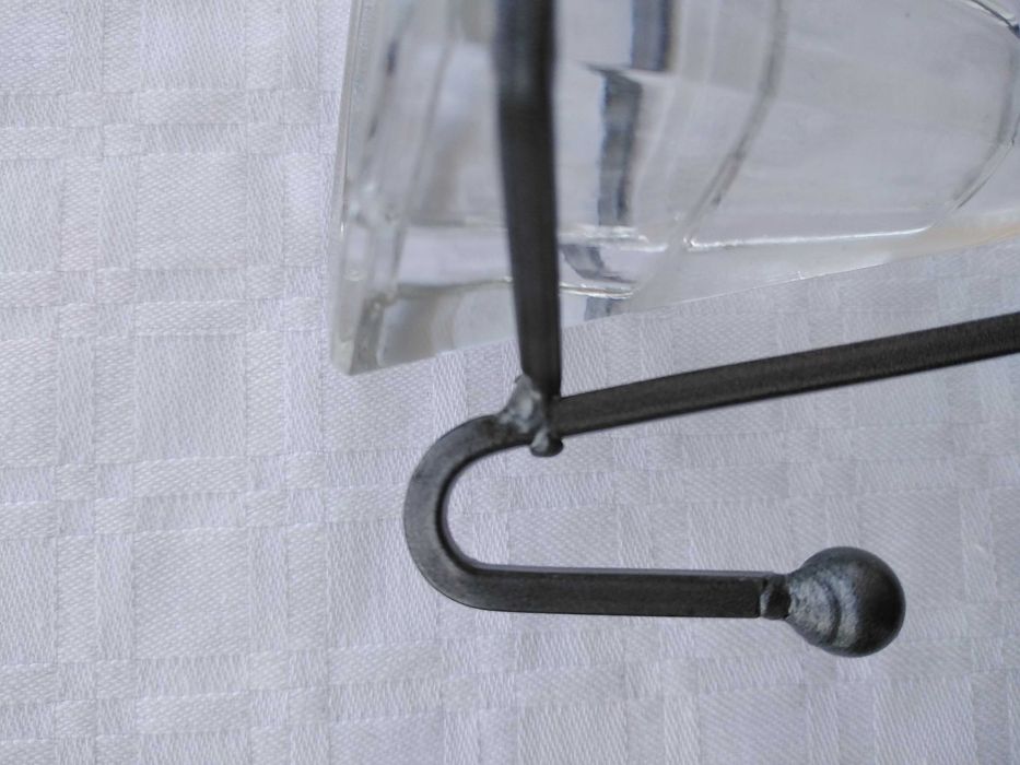 Castiçais Metal Vidro