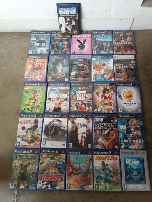 Lote de ,game Boy saturn e jogos  PS2