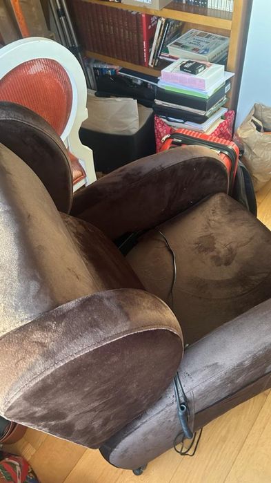 Cadeirão Elétrico reclinável com motor para apoio para levante