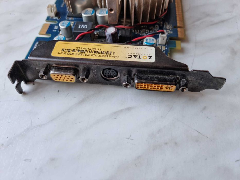 Zotac GeForce 8600GT 512MB - читайте опис!