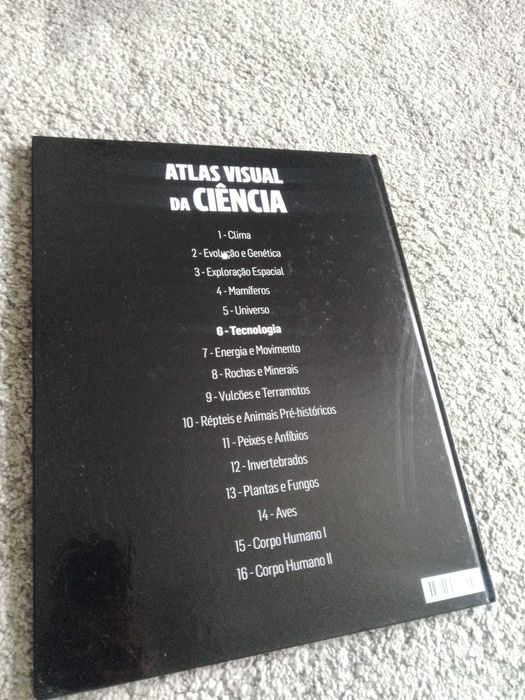 6 Livros Atlas Visual das Ciências