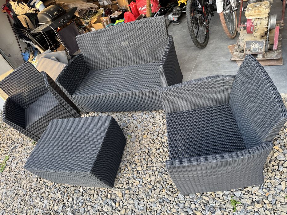 Zestaw mebli z technorattanu