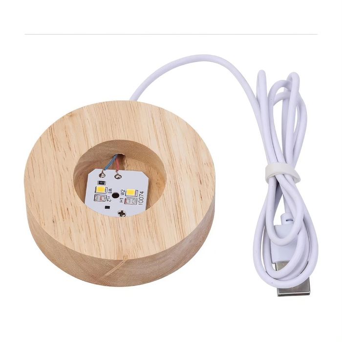 Декоративный 3D ночник хрустальный шар, нічник в кімнату, дитячу